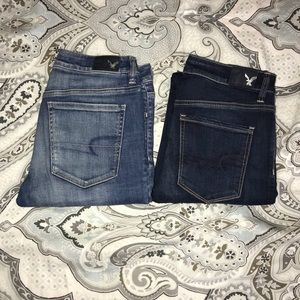 AE high waisted skinny jeans, jegging Bundle (2)!!